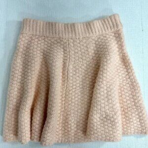 Lovers+friends knit a line mini skirt light pink size M